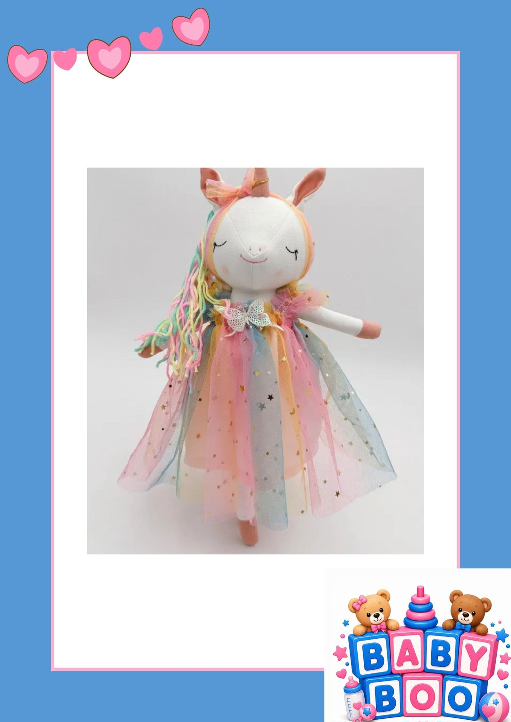 Unicorn Rainbow Plushies