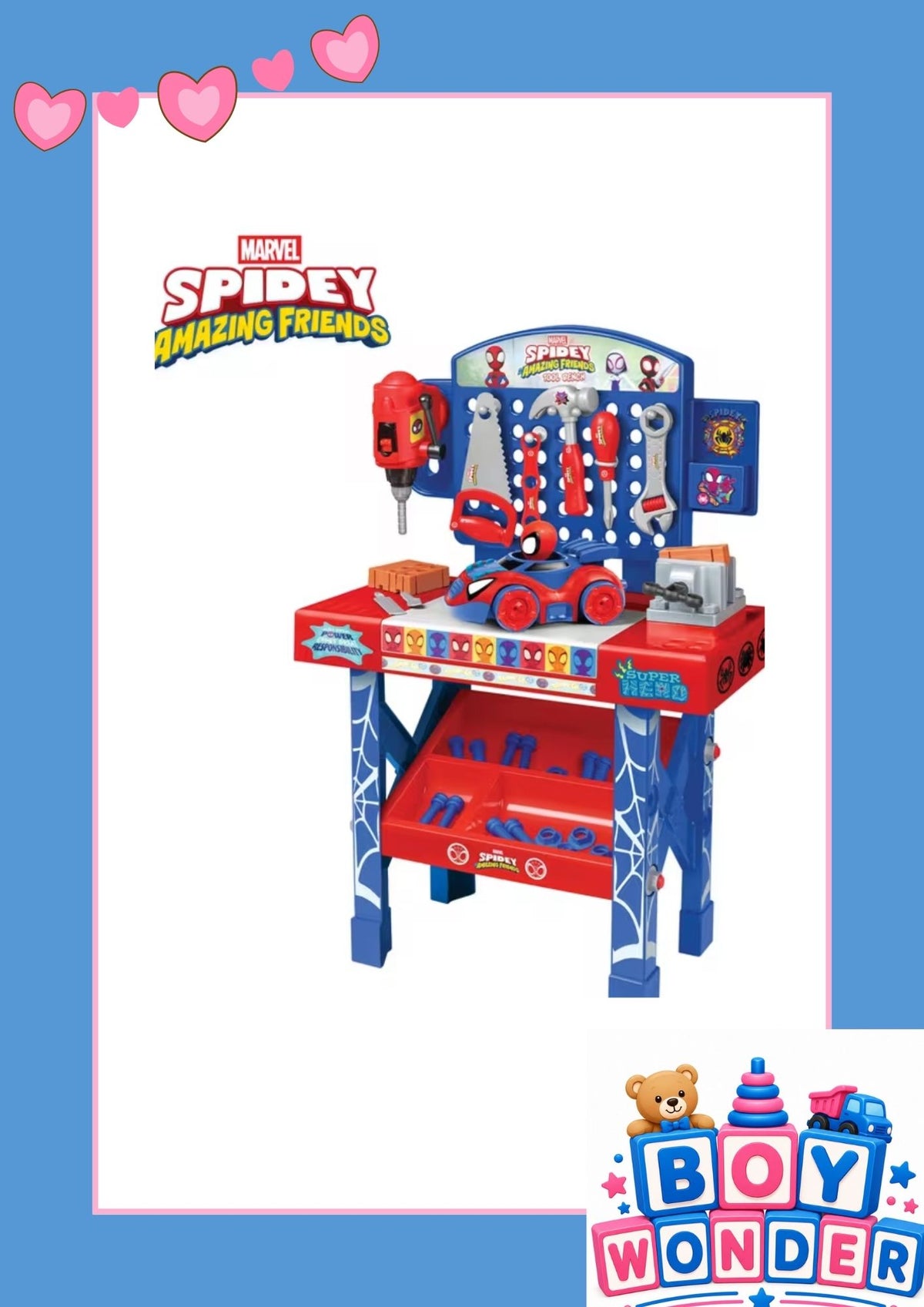 Spidey Tool Bench Play Sets