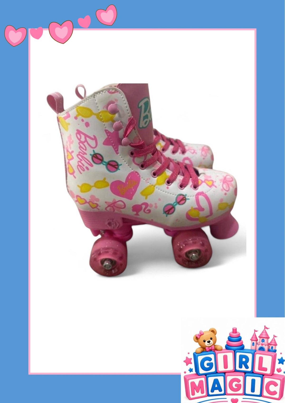 Barbie Roller Skates