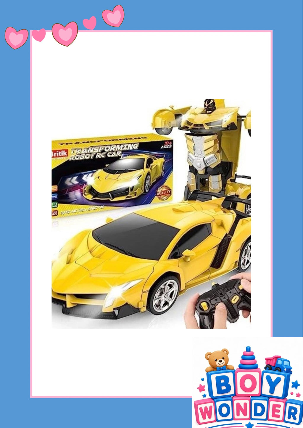 Transforming Robot Car