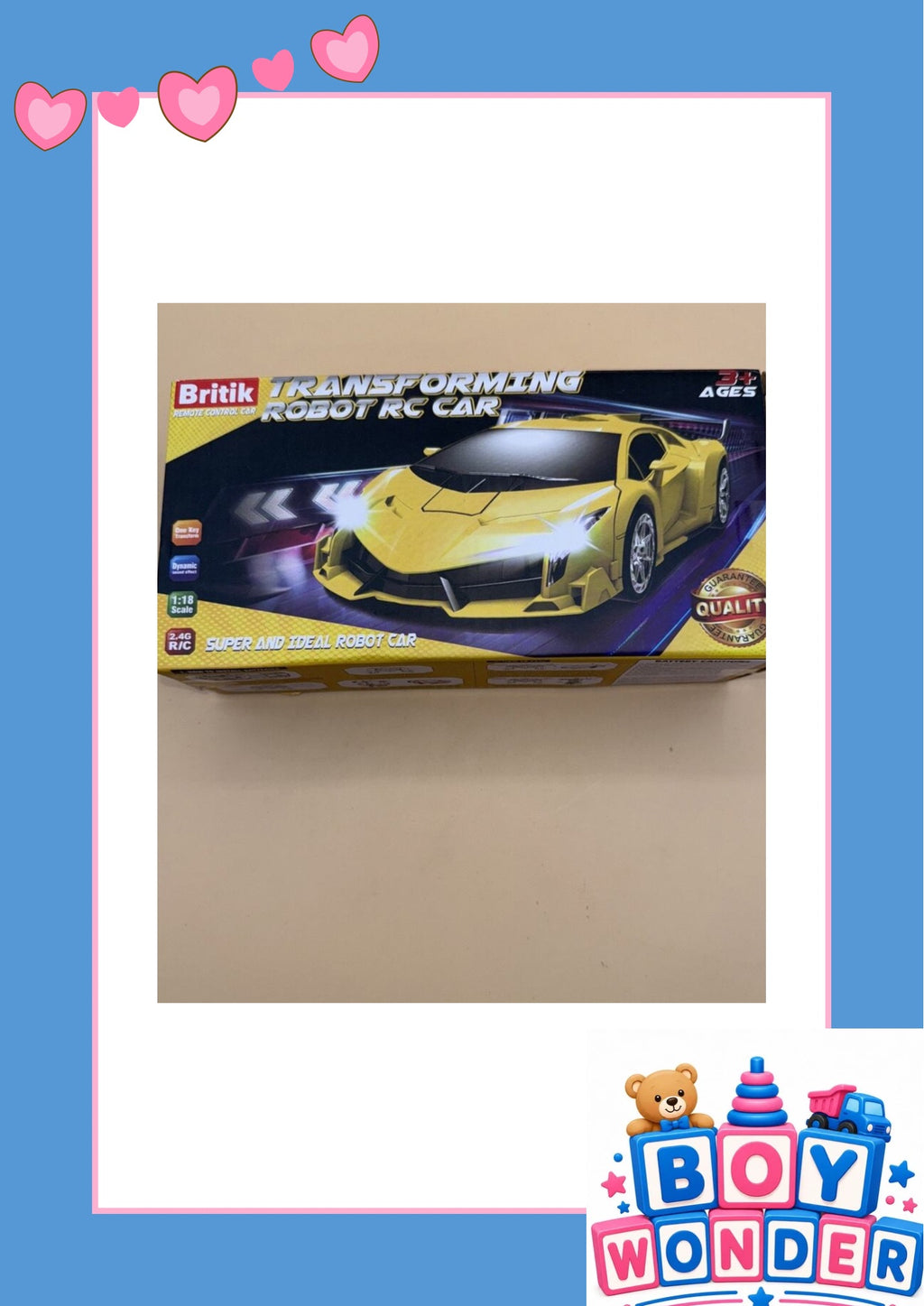 Transforming Robot Car